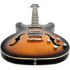 Hagstrom HSVIDLXBA18 Electric Guitar, Viking Baritone DLX, Tobacco Sunburst