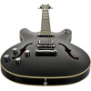 Hagstrom HSVIDLXBALH09 Electric Guitar, Viking Baritone DLX, Black Gloss, Lefthand