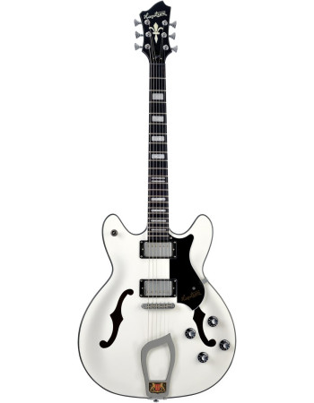 Hagstrom HSVIK02 Electric Guitar, Viking, White