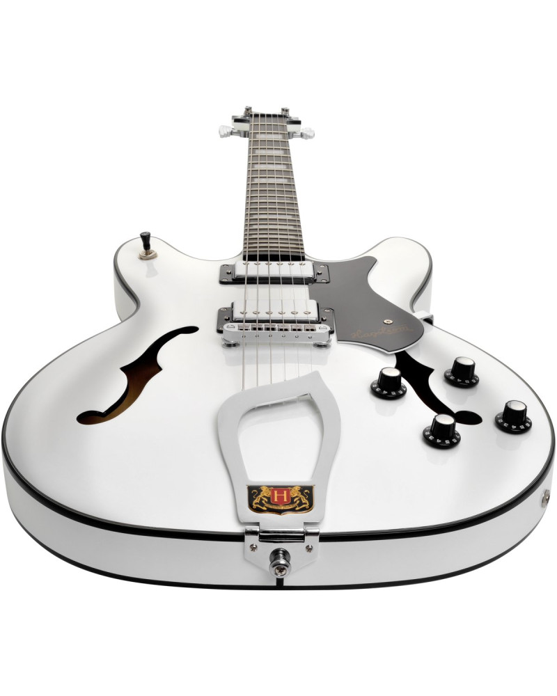 Hagstrom HSVIK02 Electric Guitar, Viking, White