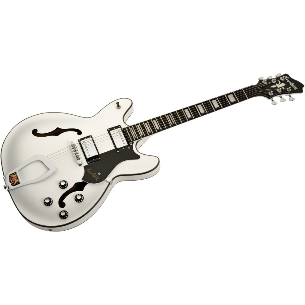 Hagstrom HSVIK02 Electric Guitar, Viking, White