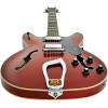 Hagstrom HSVIK04 Electric Guitar, Viking, Transparent Cherry