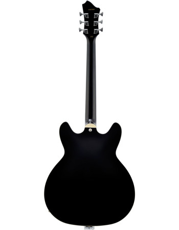 Hagstrom HSVIK09 Electric Guitar, Viking, Black