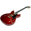 Hagstrom HSVIK100BLW Electric Guitar, Viking 100th Anniversary, VIK100-BLW, Bloodw ine