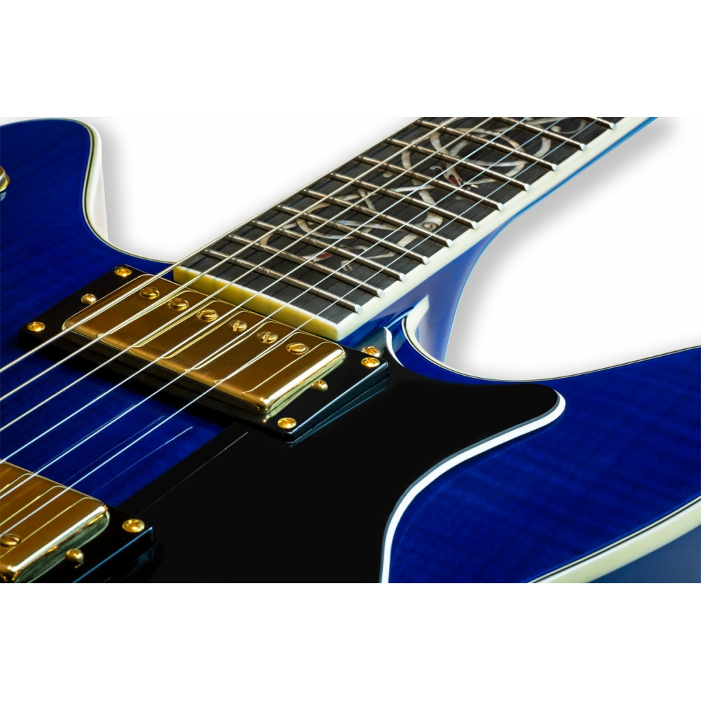 Hagstrom HSVIK100DWT Electric Guitar, Viking 100th Anniversary, VIK100-DWT, Dark W aters