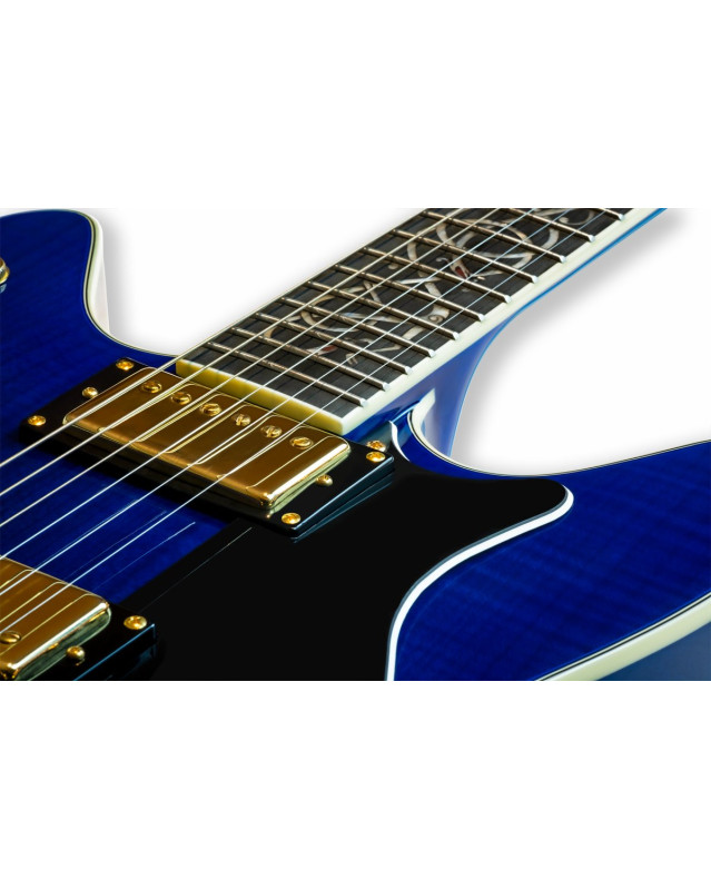 Hagstrom HSVIK100DWT Electric Guitar, Viking 100th Anniversary, VIK100-DWT, Dark W aters