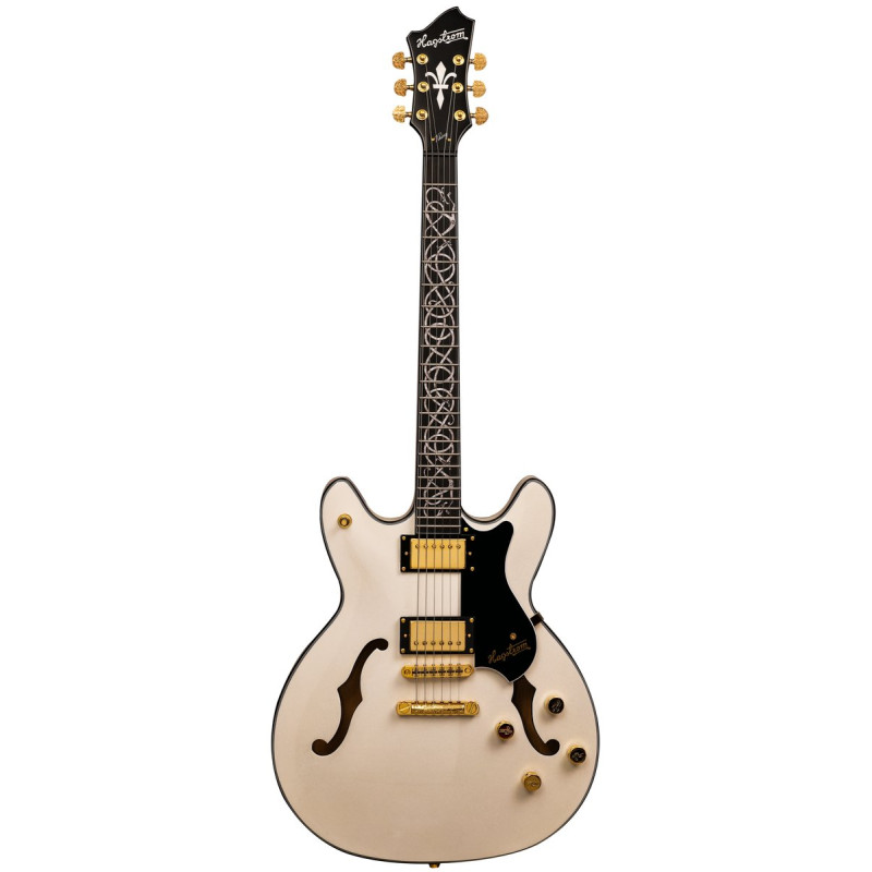 Hagstrom HSVIK100PTN Electric Guitar, Viking 100th Anniversary, VIK100-PTN, Platin um