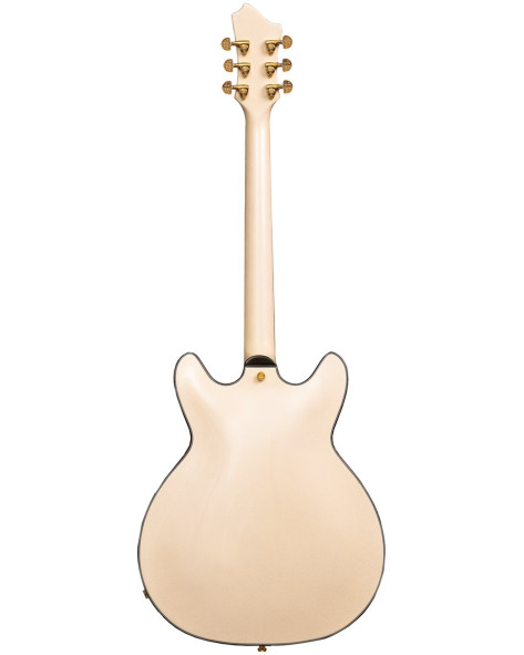 Hagstrom HSVIK100PTN Electric Guitar, Viking 100th Anniversary, VIK100-PTN, Platin um