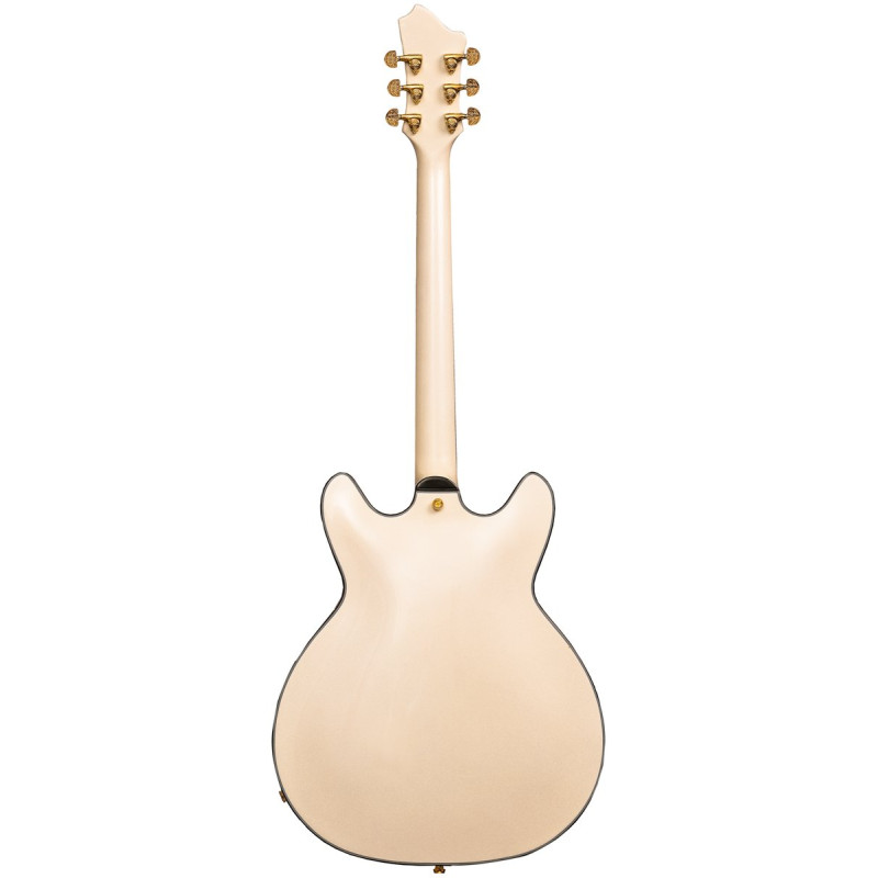 Hagstrom HSVIK100PTN Electric Guitar, Viking 100th Anniversary, VIK100-PTN, Platin um