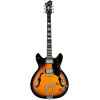 Hagstrom HSVIK18 Electric Guitar, Viking, Tobacco Burst