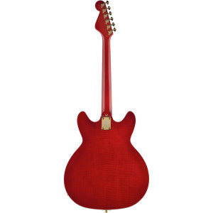 Hagstrom HSVIK6704 Electric Guitar, 67' Vinking, Wild Cherry Transparent