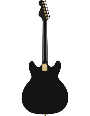 Hagstrom HSVIK6709 Electric Guitar, 67' Vinking, Black Gloss