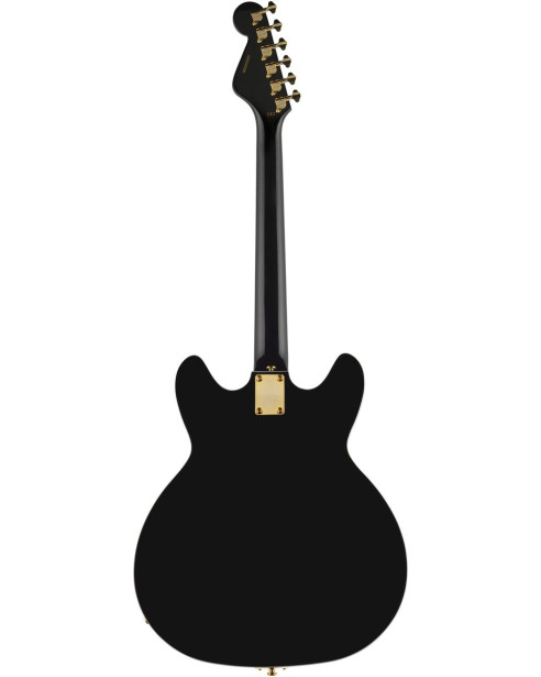 Hagstrom HSVIK6709 Electric Guitar, 67' Vinking, Black Gloss