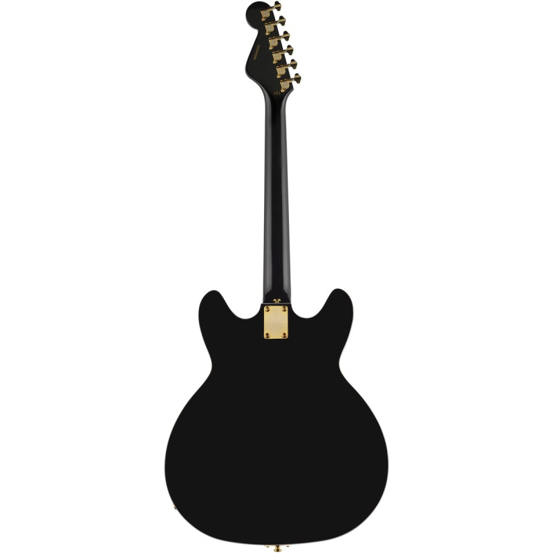Hagstrom HSVIK6709 Electric Guitar, 67' Vinking, Black Gloss