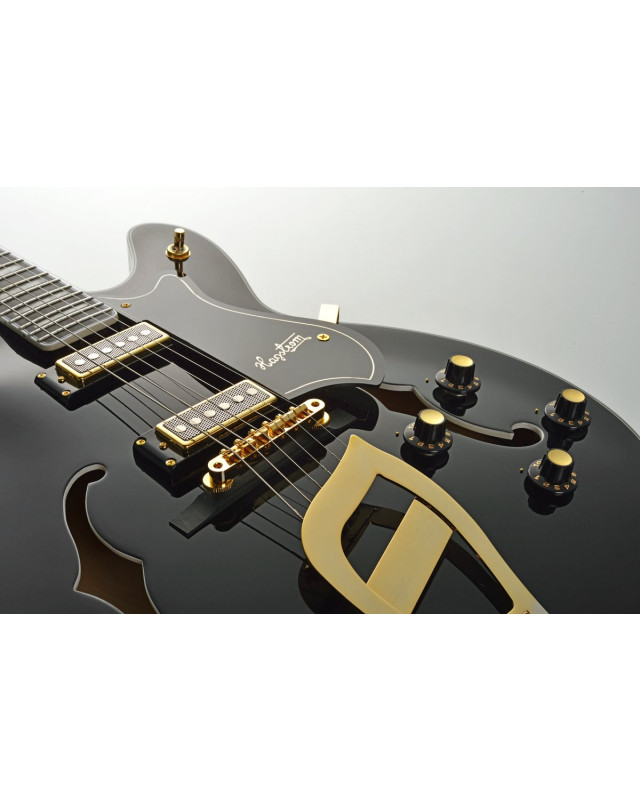 Hagstrom HSVIK6709 Electric Guitar, 67' Vinking, Black Gloss