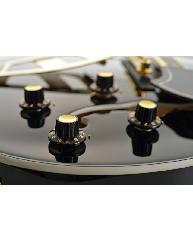 Hagstrom HSVIK6709 Electric Guitar, 67' Vinking, Black Gloss