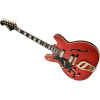 Hagstrom HSVIK67LH04 Electric Guitar, 67' Viking, Wild Cherry Transparent, Lefthan d