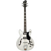 Hagstrom HSVIKB02 Bass Guitar, Viking, White Gloss