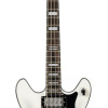 Hagstrom HSVIKB02 Bass Guitar, Viking, White Gloss