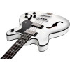 Hagstrom HSVIKB02 Bass Guitar, Viking, White Gloss