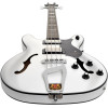 Hagstrom HSVIKB02 Bass Guitar, Viking, White Gloss
