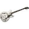 Hagstrom HSVIKB02 Bass Guitar, Viking, White Gloss