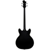Hagstrom HSVIKB09 Bass Guitar, Viking, Black Gloss