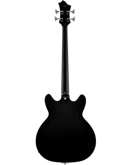 Hagstrom HSVIKB09 Bass Guitar, Viking, Black Gloss