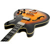 Hagstrom HSVIKB18 Bass Guitar, Viking, Tobacco Sunburst
