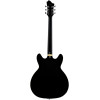 Hagstrom HSVIKL09 Electric Guitar, Viking, Black, Left-hand