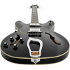 Hagstrom HSVIKL09 Electric Guitar, Viking, Black, Left-hand