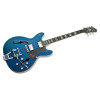 Hagstrom HSVVIKDL77 Electric Guitar, Tremar Viking Deluxe, Cloudy Seas