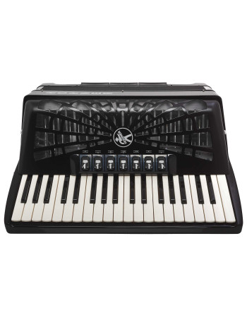 Hohner Bravo III 80 Black Silent Key