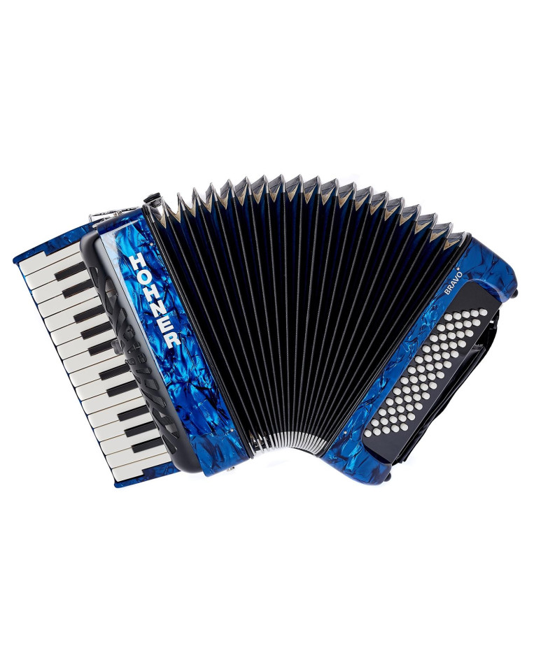 Hohner Bravo II 60 dark blue Silent Key