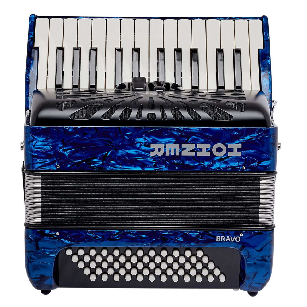 Hohner Bravo II 60 dark blue Silent Key