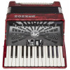 Hohner Bravo II 60 Red Silent Key