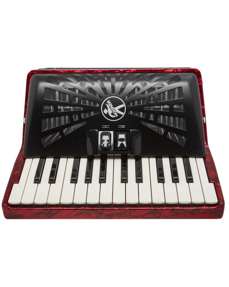 Hohner Bravo II 60 Red Silent Key