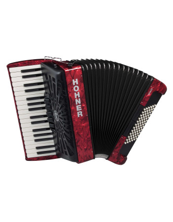 Hohner Bravo III 72 red (SilentKey)