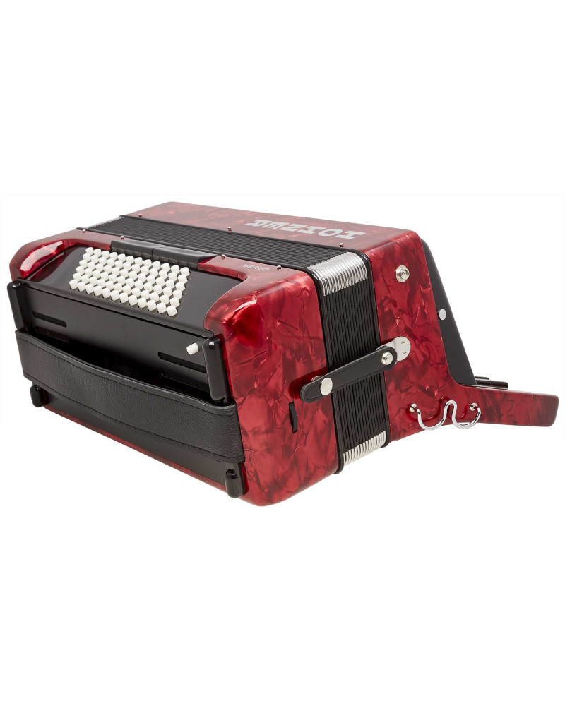 Hohner Bravo III 72 red (SilentKey)