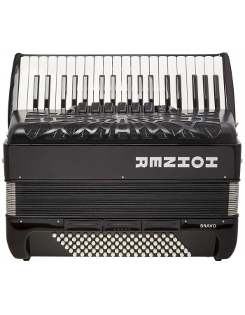 Hohner Bravo III 96 black Silent Key