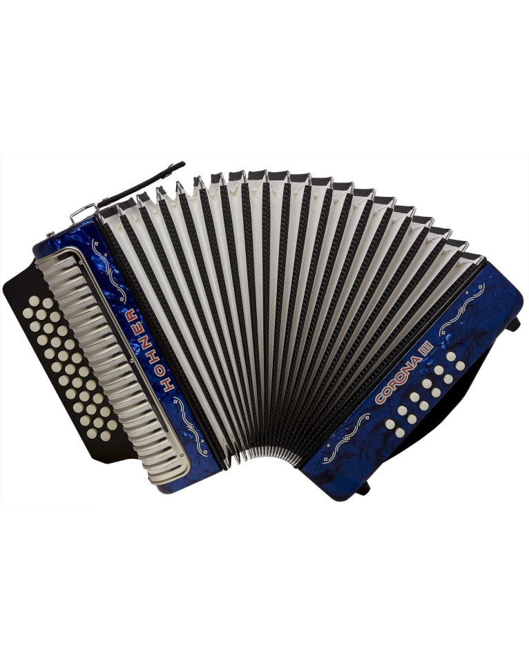 Hohner Corona III BbEbAb, dark blue