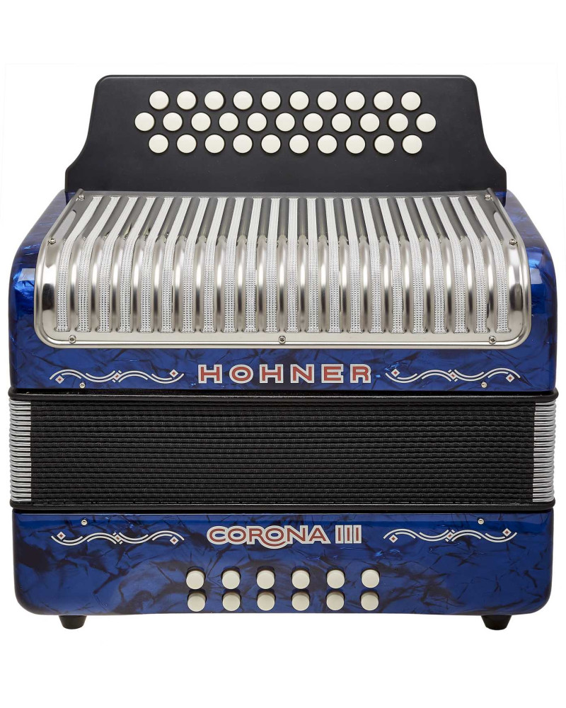 Hohner Corona III BbEbAb, dark blue