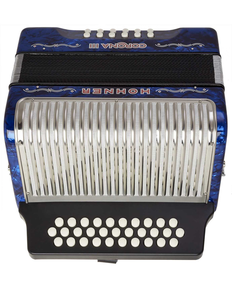 Hohner Corona III BbEbAb, dark blue