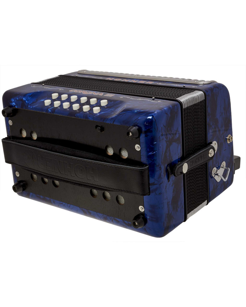 Hohner Corona III BbEbAb, dark blue