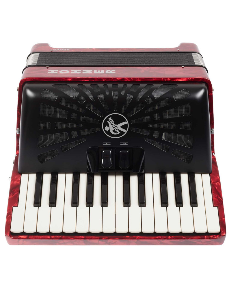 Hohner Bravo II 48 red