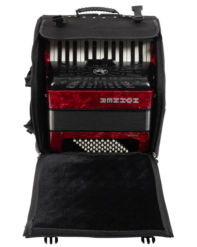 Hohner Bravo II 48 red