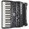 Hohner Amica Forte III 72 Black Silent Key