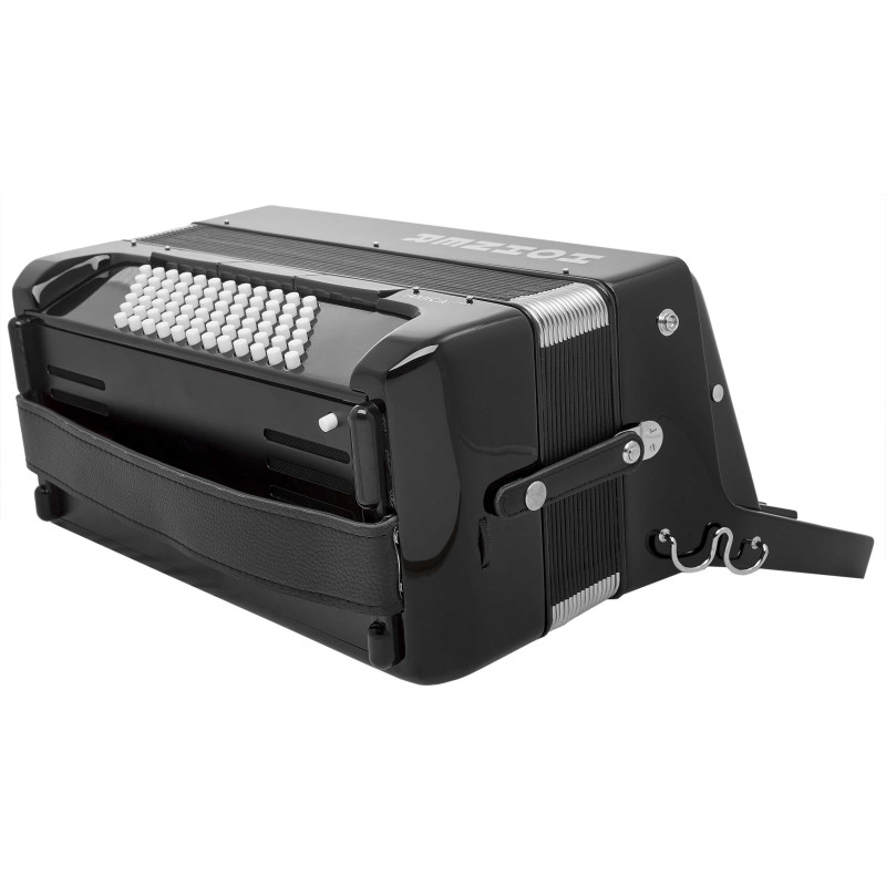 Hohner Amica Forte III 72 Black Silent Key