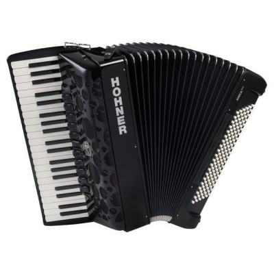 Hohner Amica Forte IV 120 black Silent Key