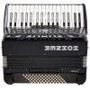 Hohner Bravo III 72 Black Silent Key